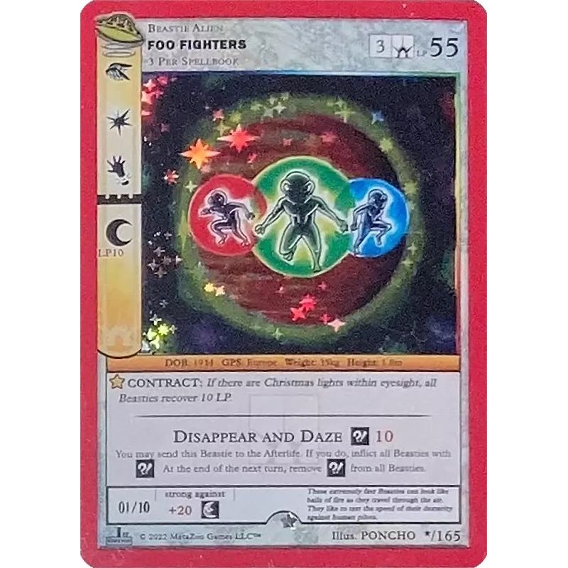 Image for Foo Fighters (Secret) (*/165) (UFOFE) - MetaZoo