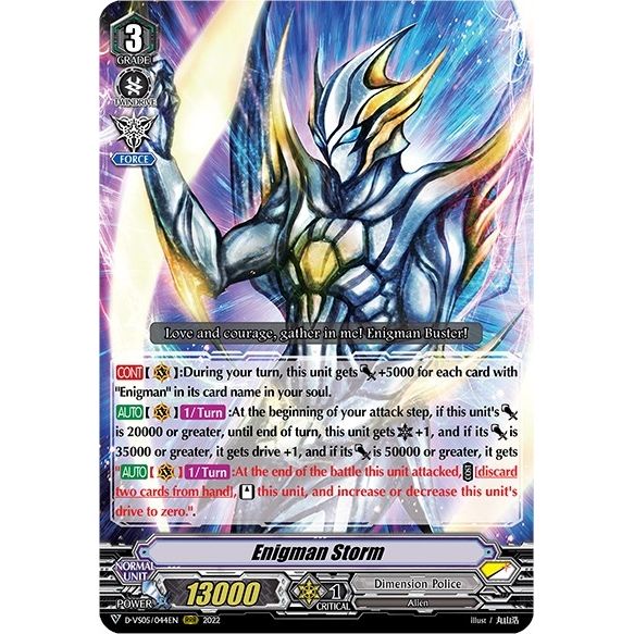 Image for Enigman Storm (D-VS05/044EN) (D-VS05) - Cardfight Vanguard