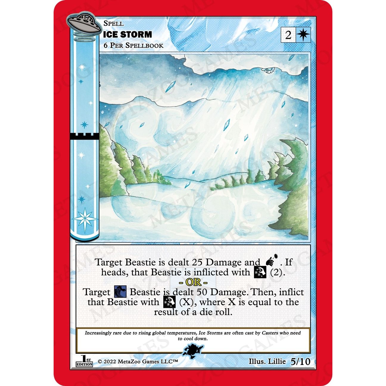 Image for Ice Storm (5/10) (UFOFE-RE) - MetaZoo