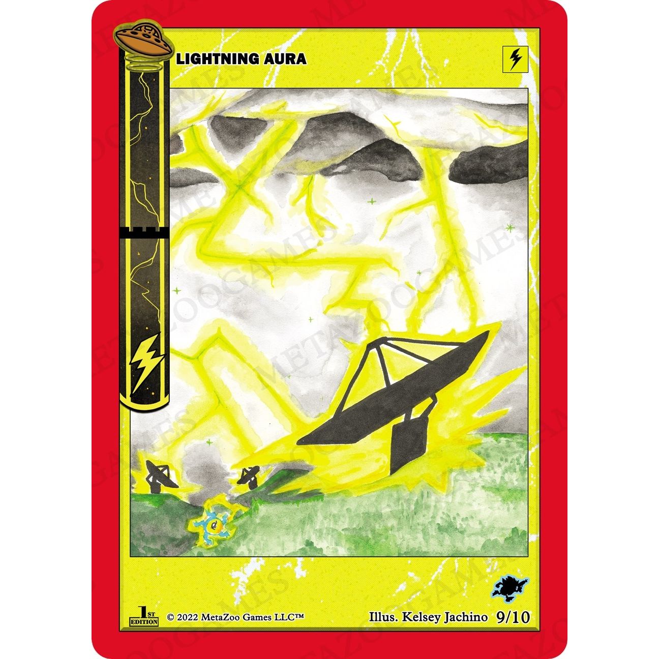 Image for Lightning Aura (9/10) (UFOFE-RE) - MetaZoo