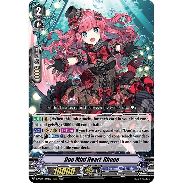Image for Duo Mini Heart, Rhone (D-VS05/065EN) (D-VS05) - Cardfight Vanguard