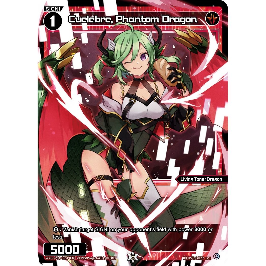 Image for Cuelebre, Phantom Dragon (Parallel Foil) (WXDi-P04-055P[EN]) (WXDi-P04) - WIXOSS