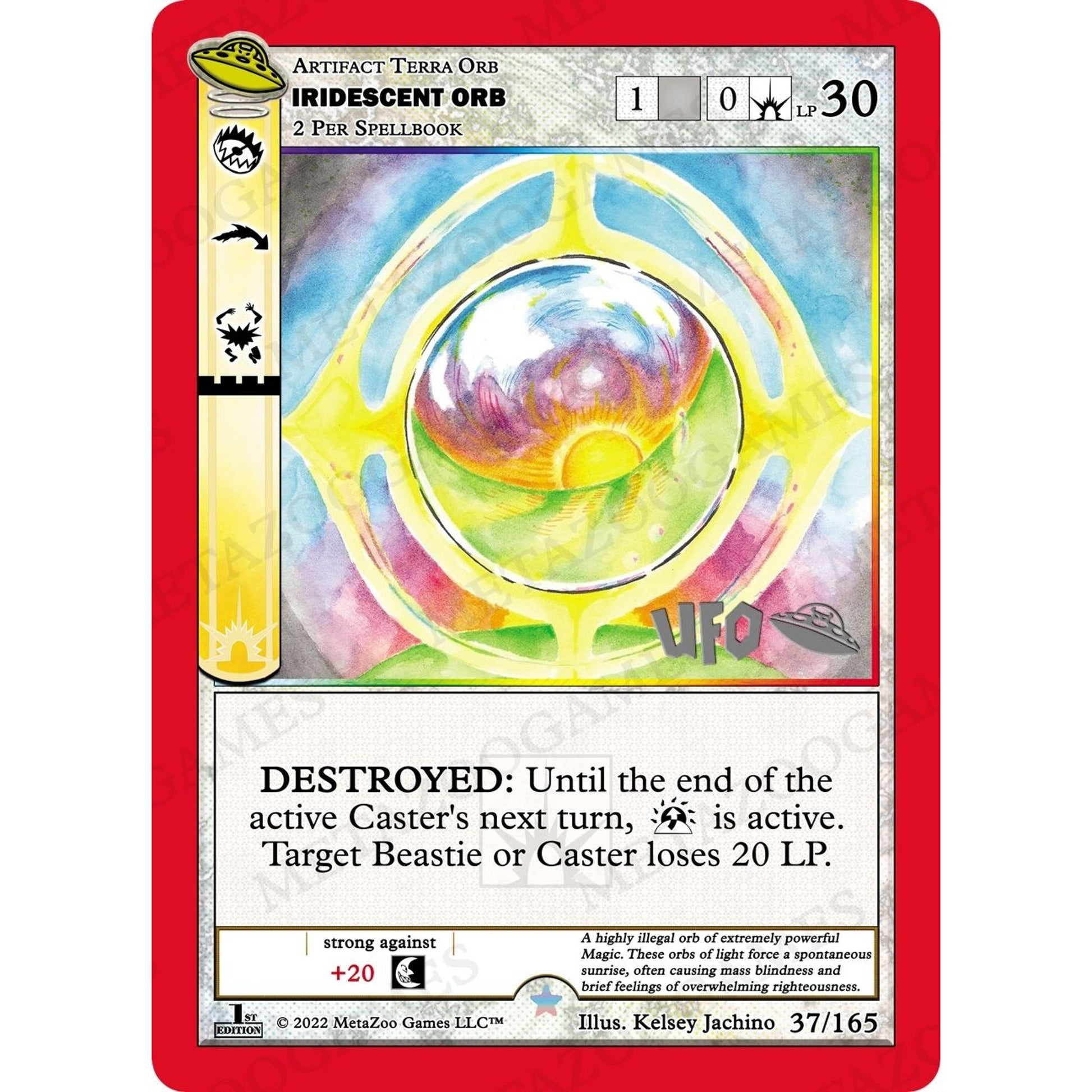 Image for Iridiescent Orb (037/165) (UFOFE-SP) - MetaZoo