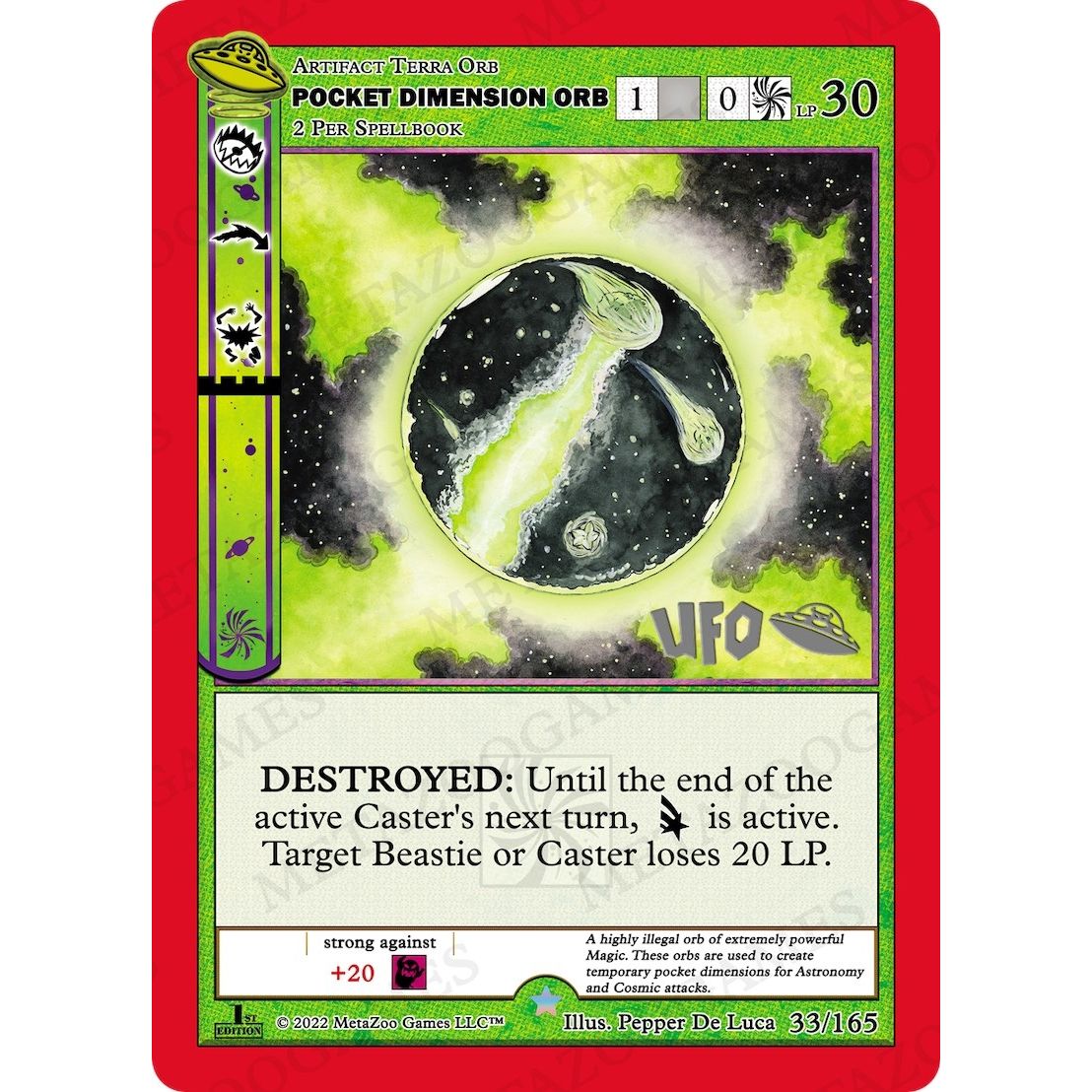 Image for Pocket Dimension Orb (033/165) (UFOFE-SP) - MetaZoo