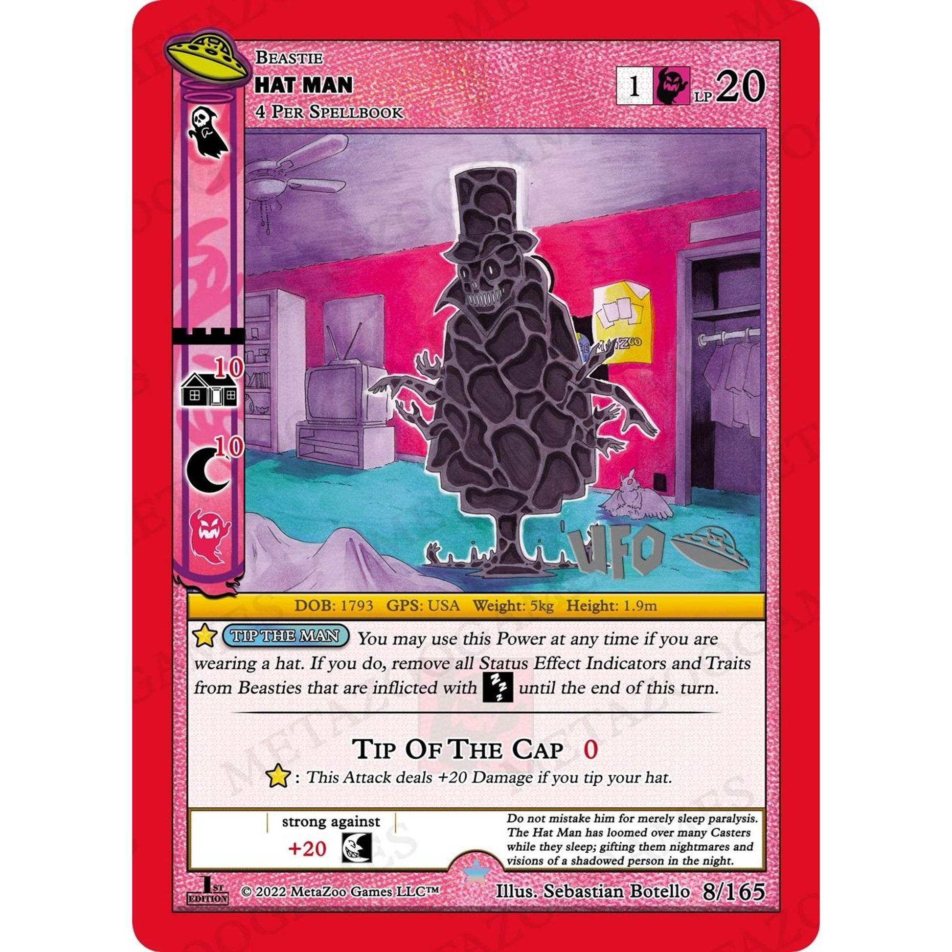 Image for Hat Man (008/165) (UFOFE-SP) - MetaZoo