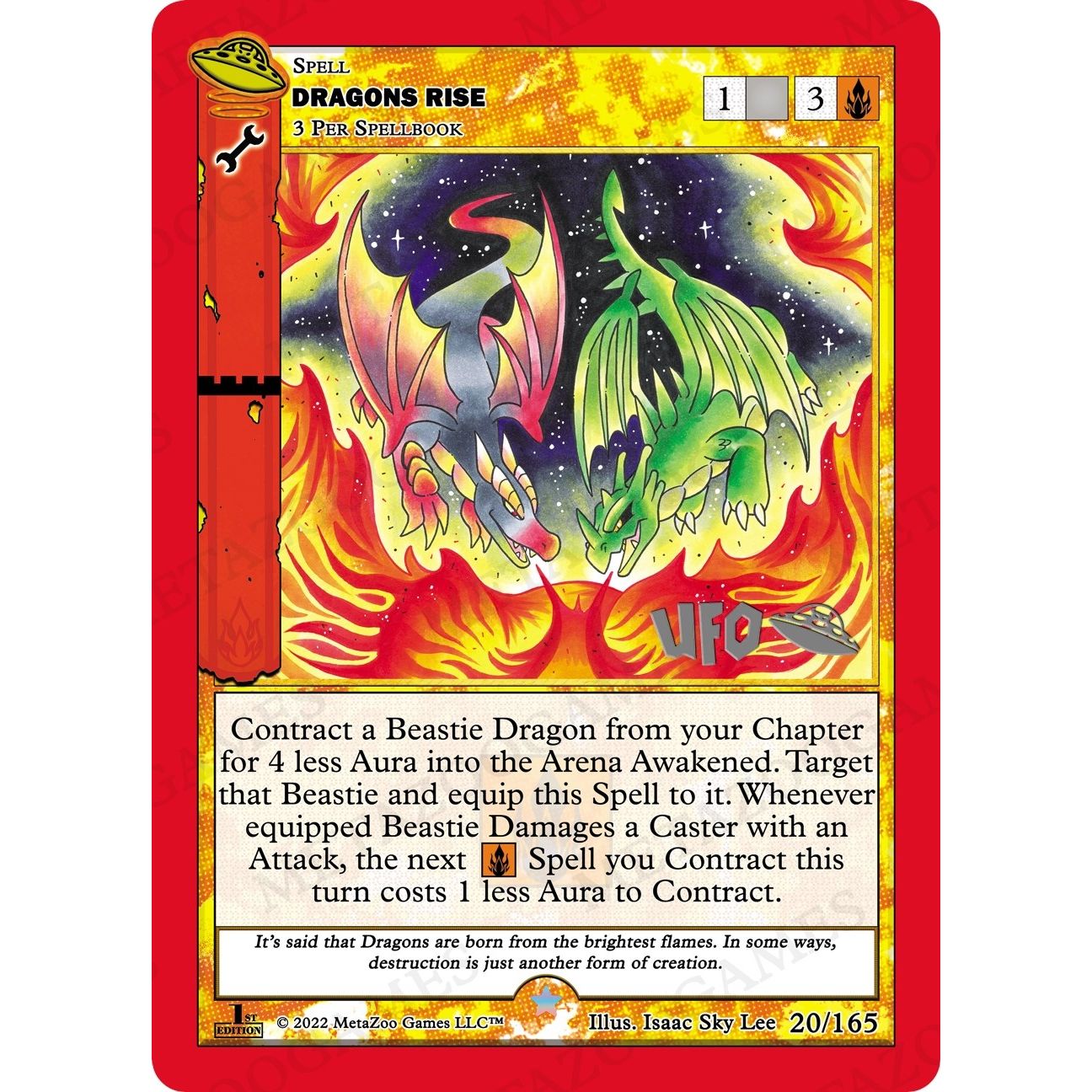 Image for Dragons Rise (020/165) (UFOFE-SP) - MetaZoo