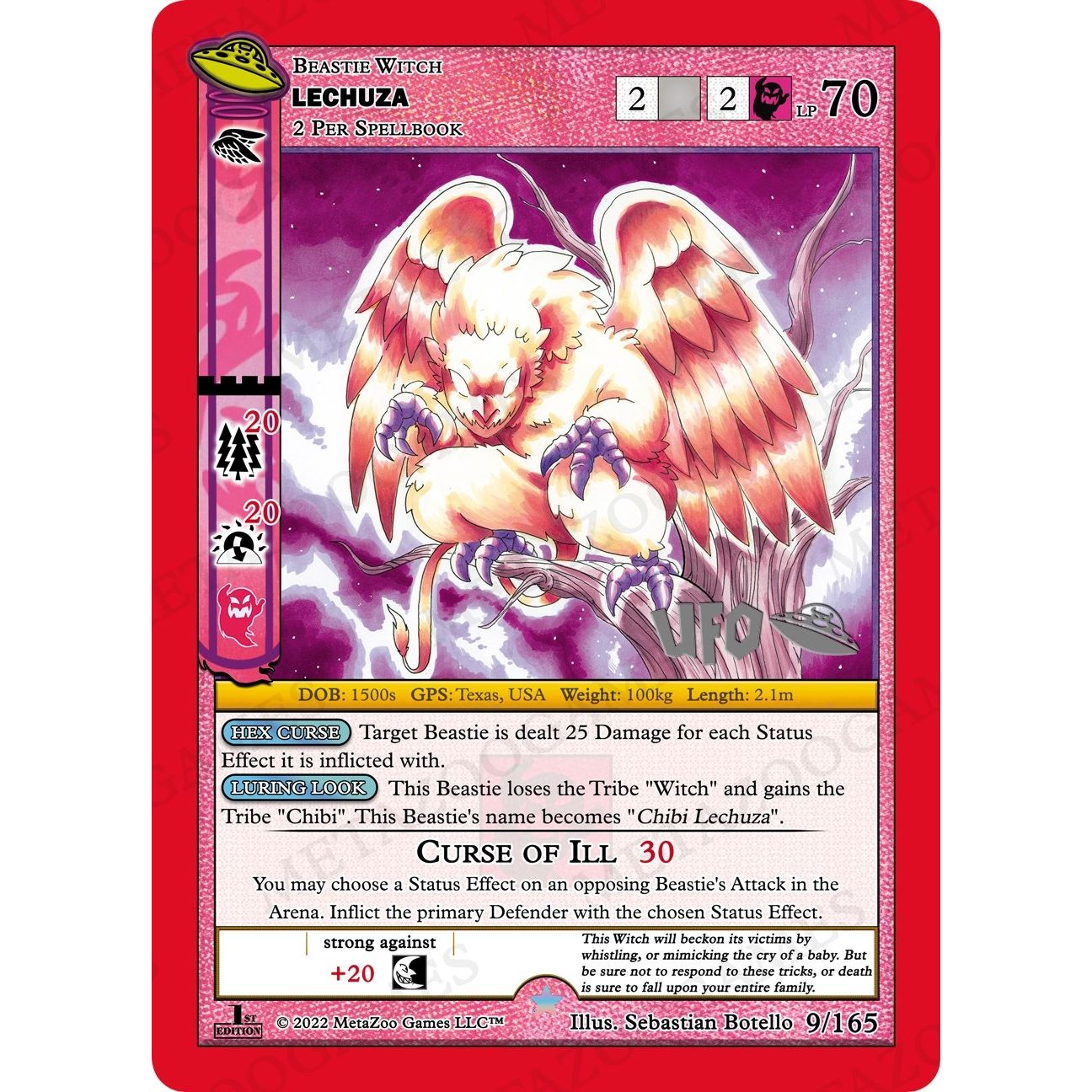 Image for Lechuza (009/165) (UFOFE-SP) - MetaZoo