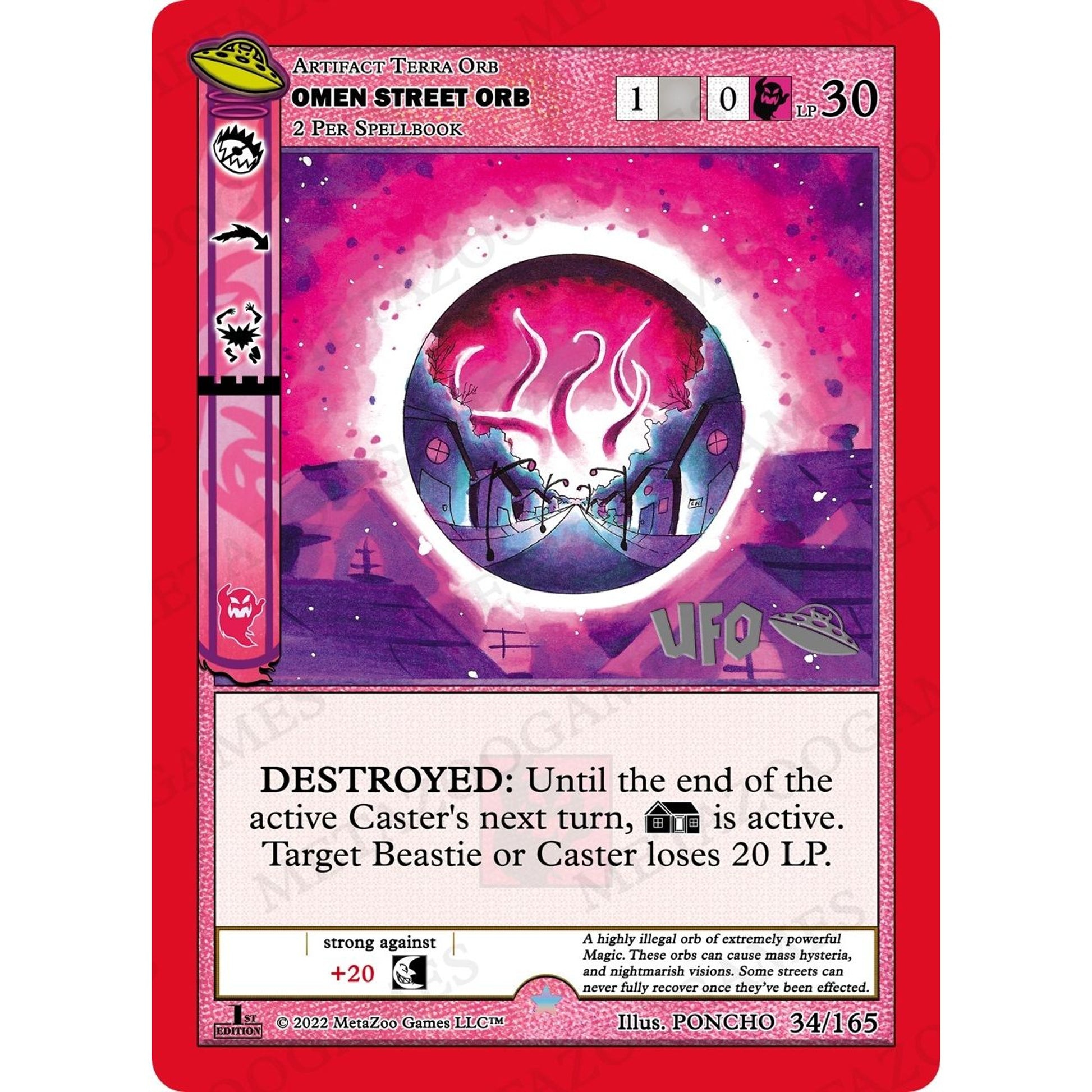 Image for Omen Street Orb (034/165) (UFOFE-SP) - MetaZoo