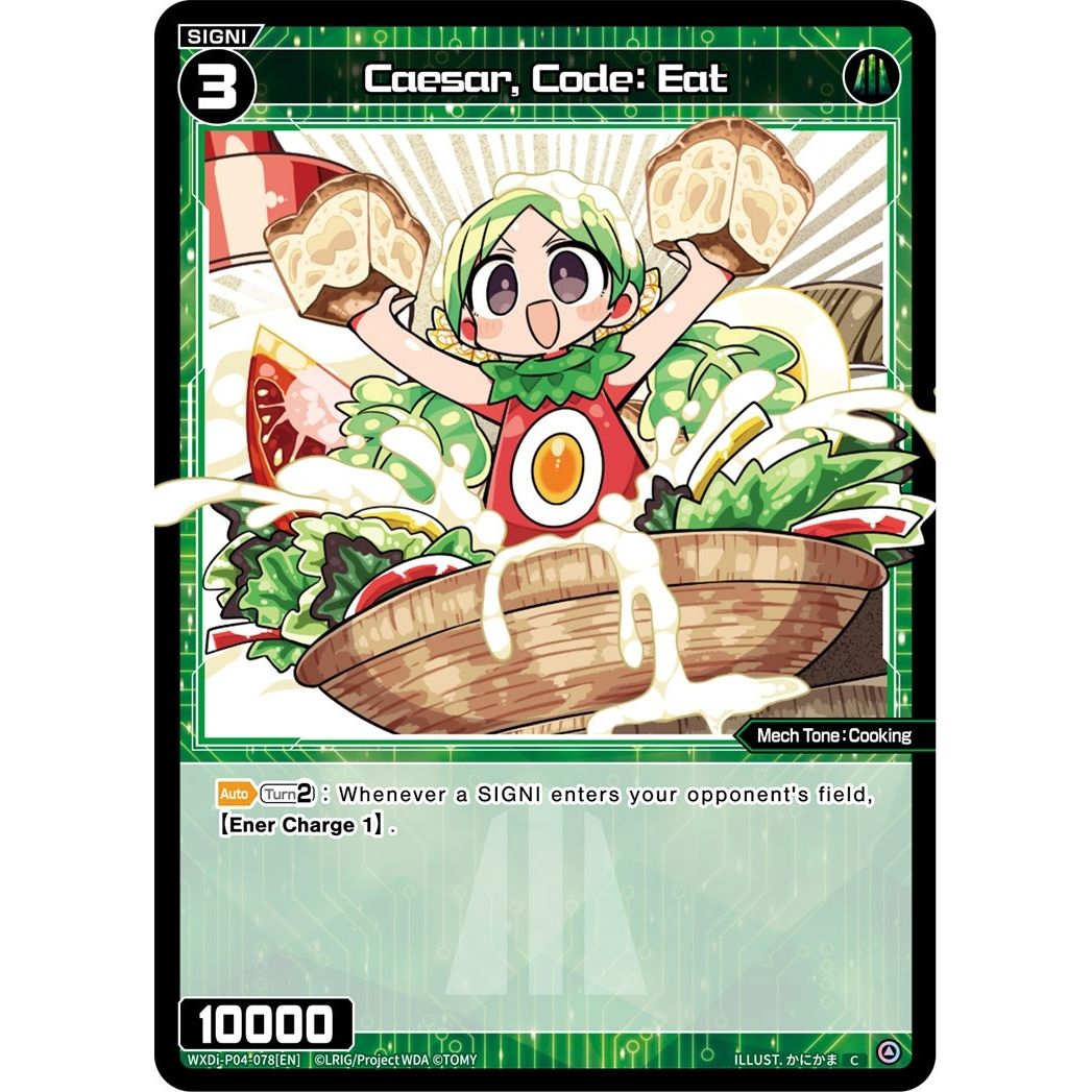 Image for Caesar, Code: Eat (WXDi-P04-078[EN]) (WXDi-P04) - WIXOSS