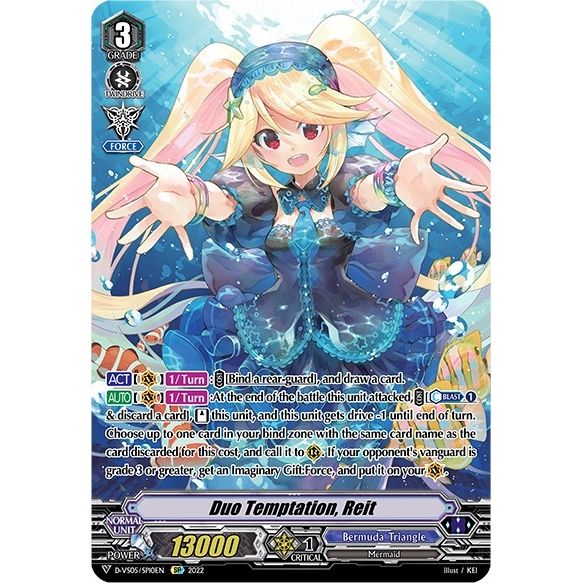 Image for Duo Temptation, Reit (SP) (D-VS05/SP10EN) (D-VS05) - Cardfight Vanguard