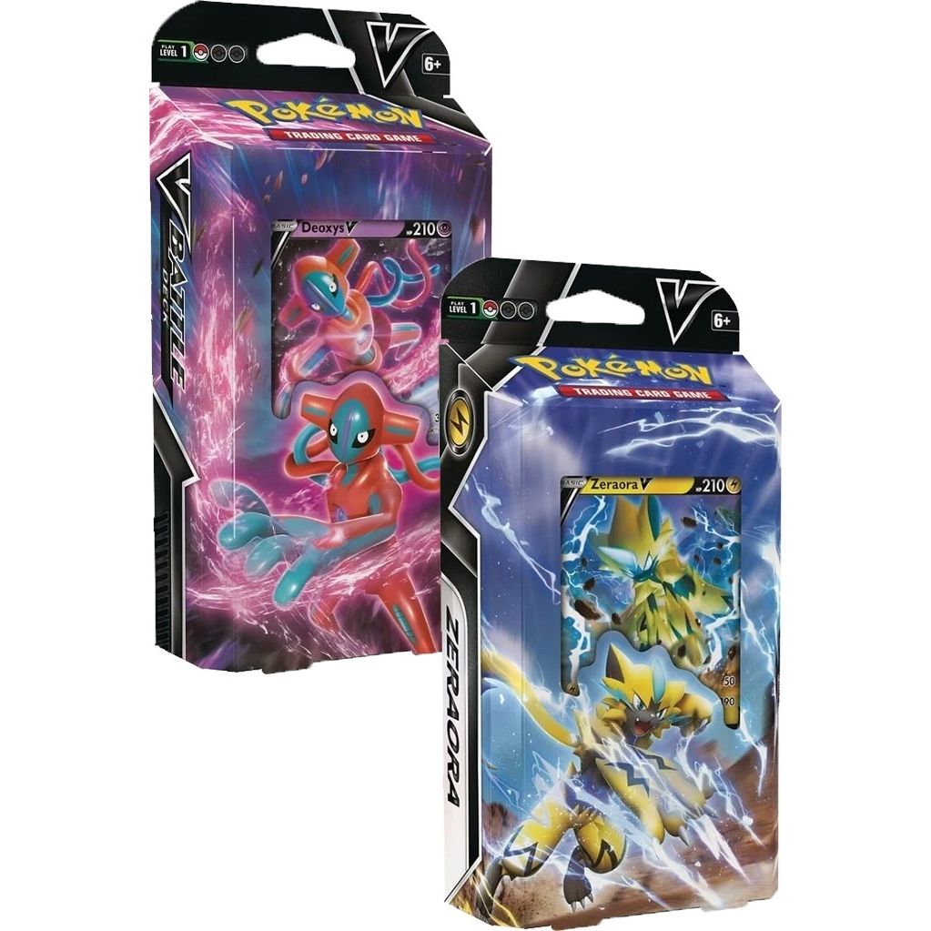 Image for Deoxys V / Zeraora V Battle Decks [Set of 2] - Pokemon