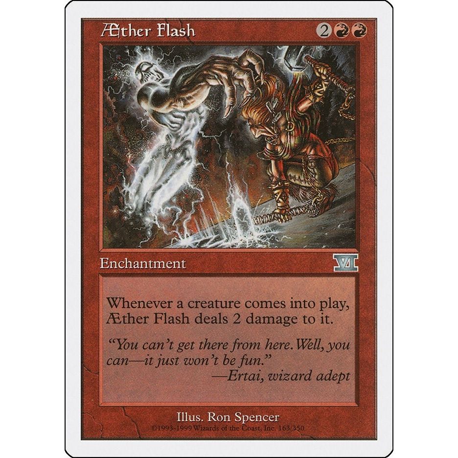 Image for Aether Flash (163) (6ED) - Magic: The Gathering