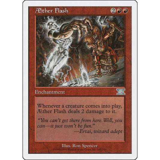 Image for Aether Flash (163) (6ED) - Magic: The Gathering