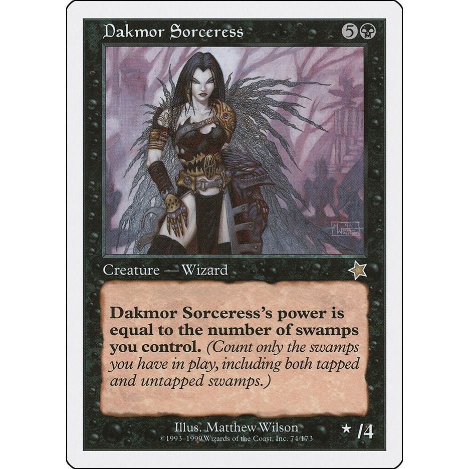 Image for Dakmor Sorceress (74) (S99) - Magic: The Gathering