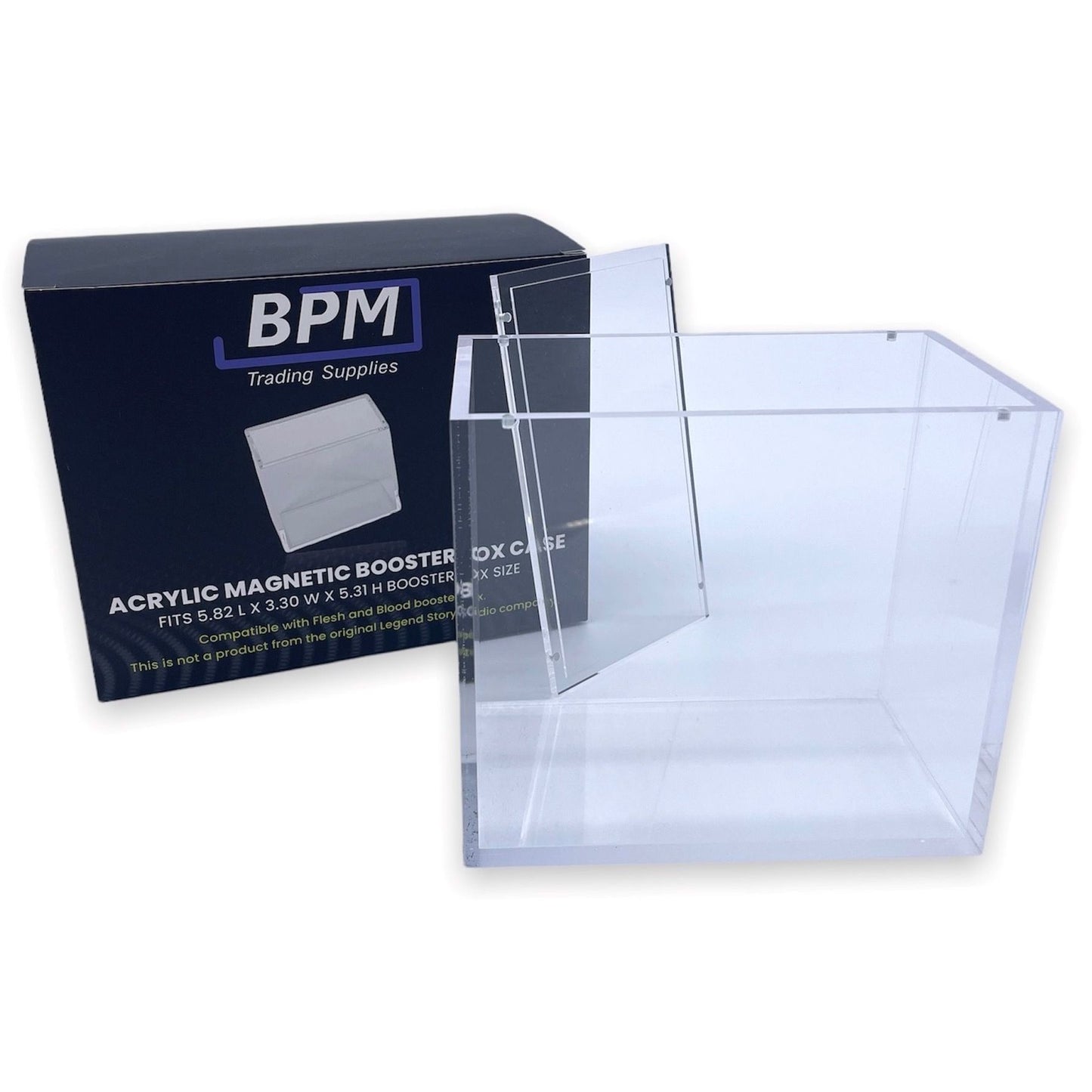 Image for Acrylic Magnetic Case Display High UV Up To 99% For Flesh and Blood Booster - Collectible Storage