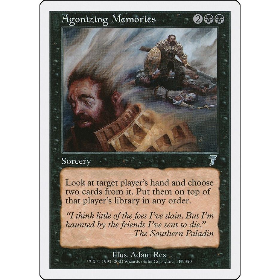 Image for Agonizing Memories (117) (7ED) - Magic: The Gathering