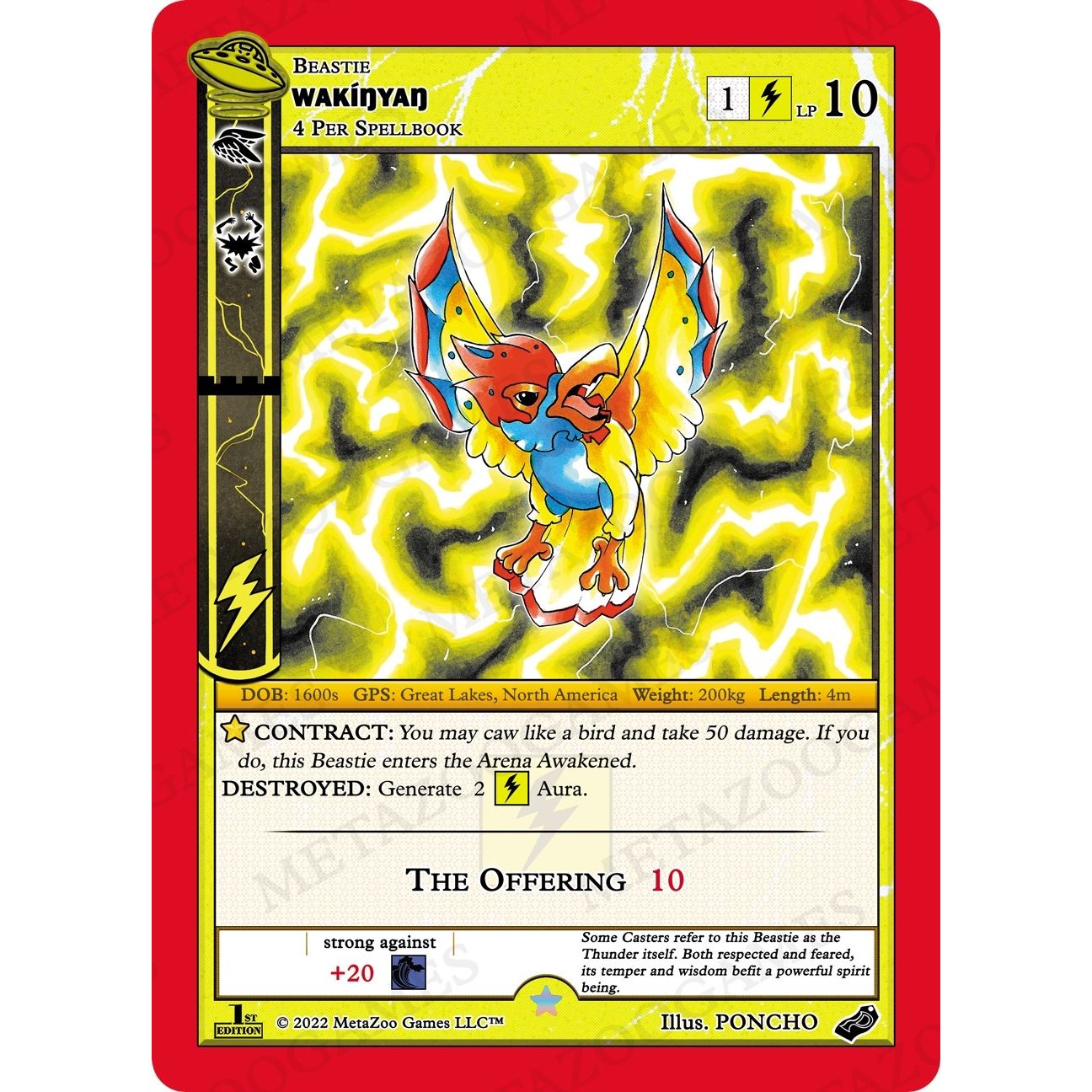 Image for Wakinyan (UFO: First Edition Blister Promo) (MISC) - MetaZoo