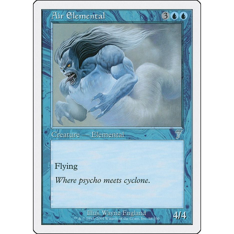 Image for Air Elemental (58) (7ED) - Magic: The Gathering