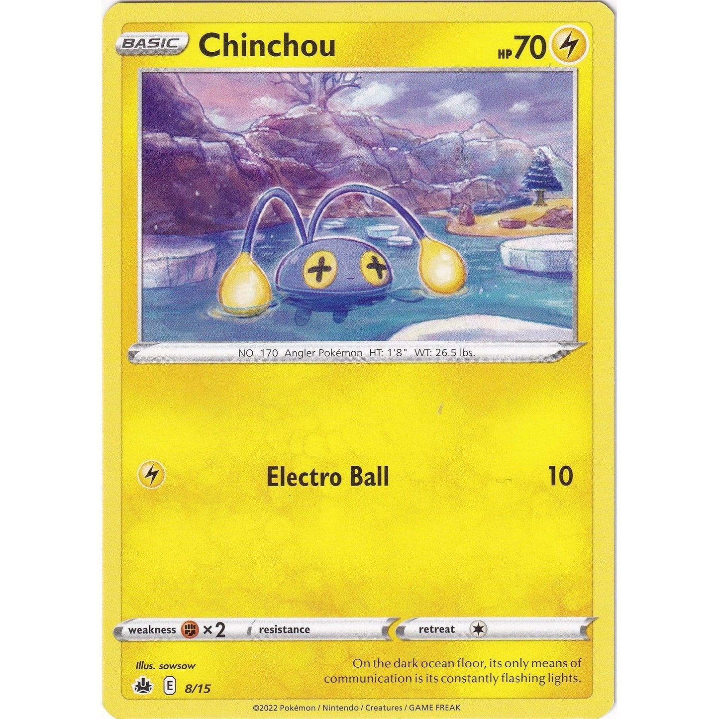 Image for Chinchou (008/015) (MCD22) - Pokemon