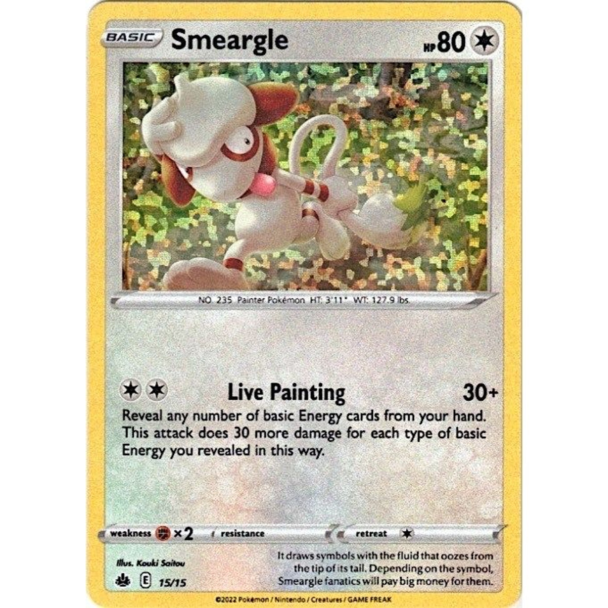 Image for Smeargle (015/015) (MCD22) - Pokemon