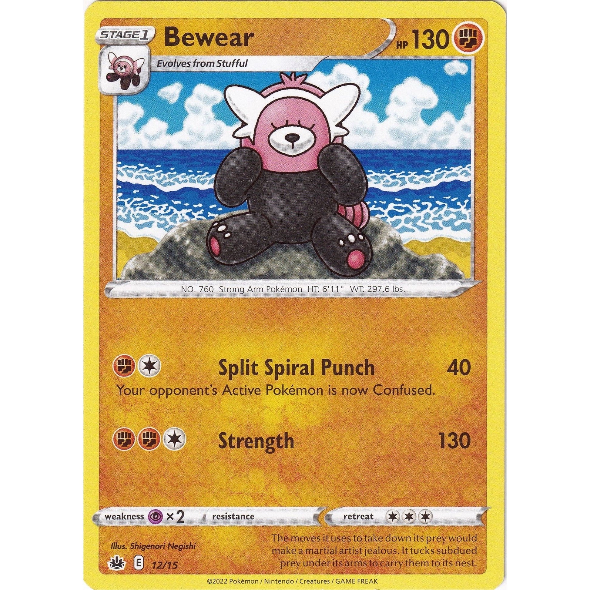 Image for Bewear (012/015) (MCD22) - Pokemon