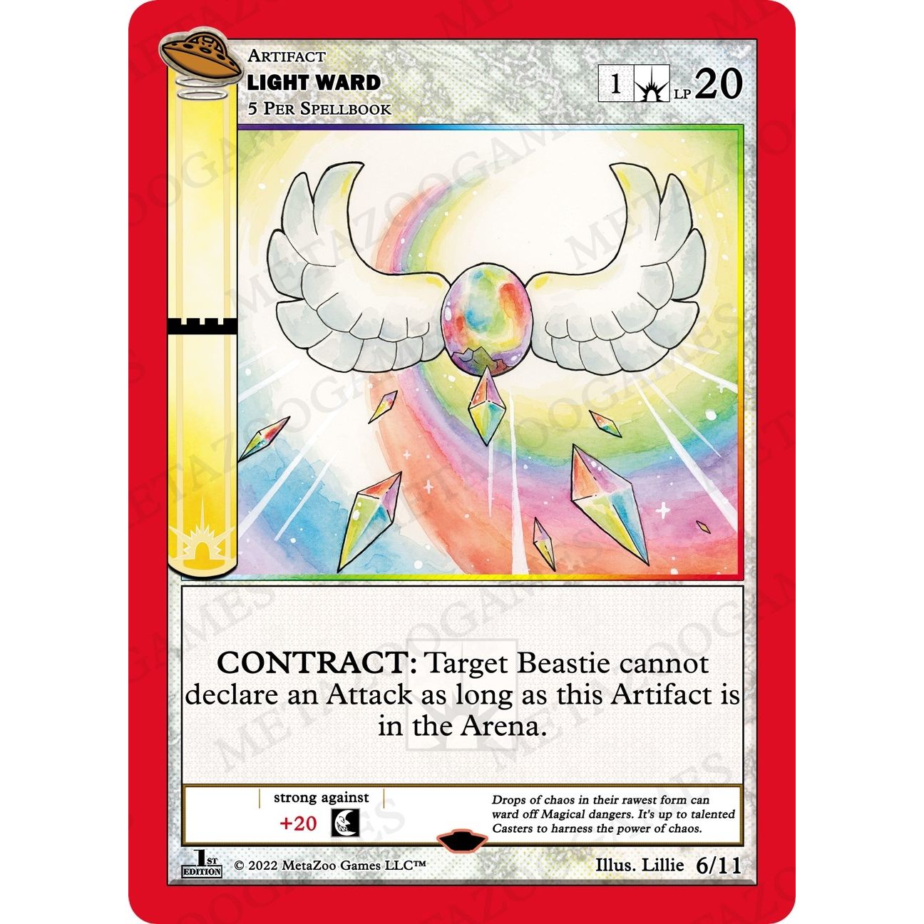 Image for Light Ward (6/11) (UFOFE-RE) - MetaZoo