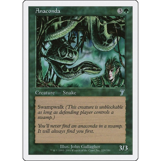 Image for Anaconda (229) (7ED) - Magic: The Gathering