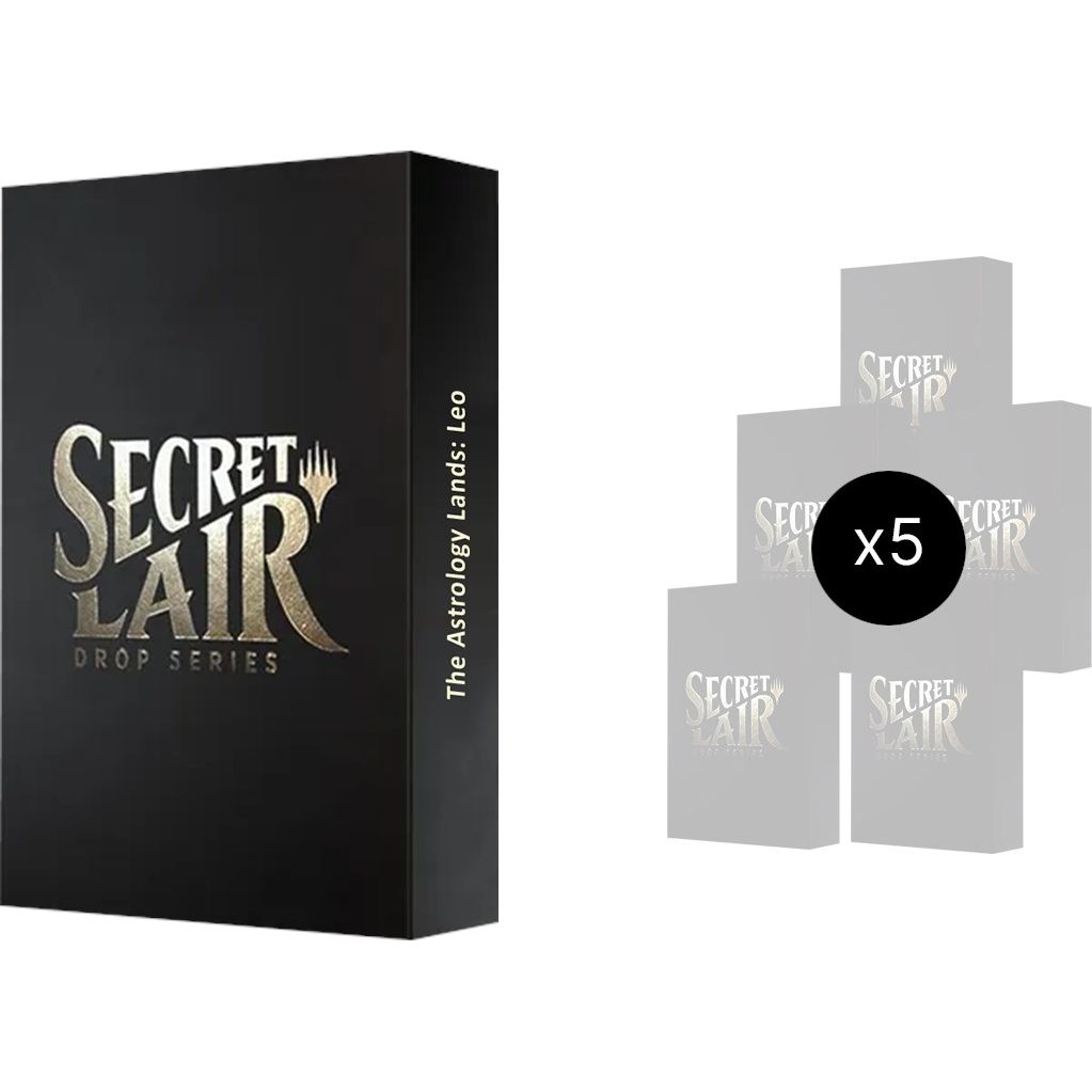 Image for Secret Lair Drop: Astrology Lands (Leo) Bundle - Non-Foil Edition - Magic: The Gathering