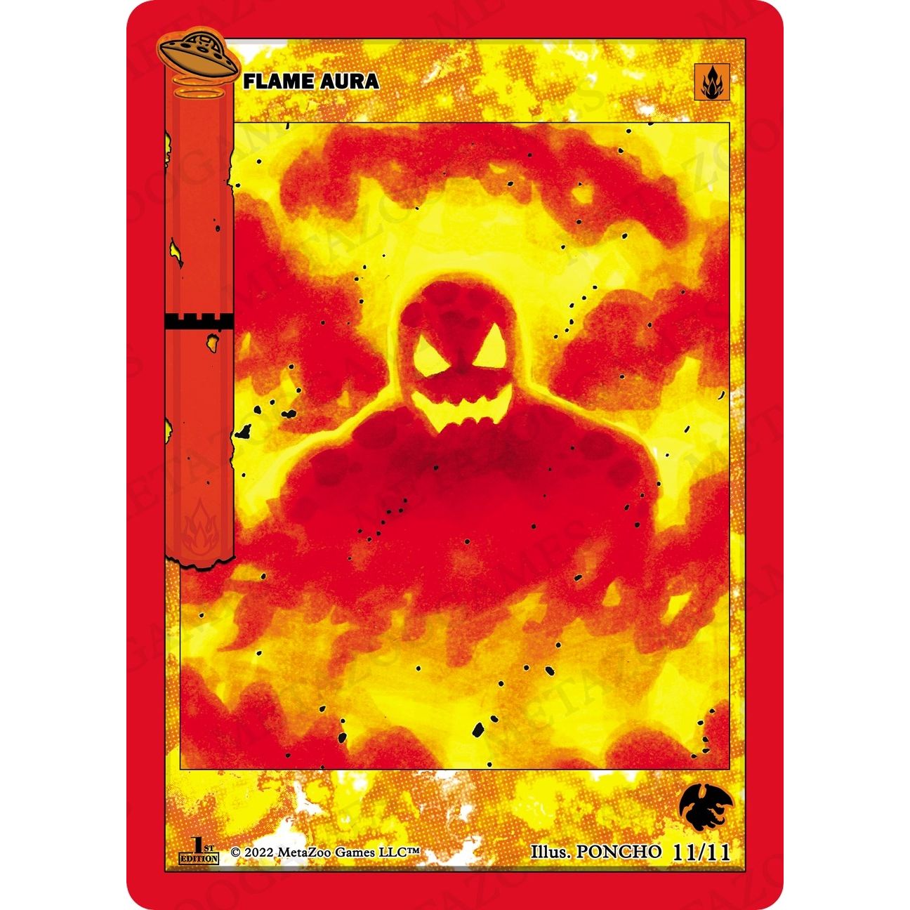Image for Flame Aura (11/11) (UFOFE-TD) - MetaZoo