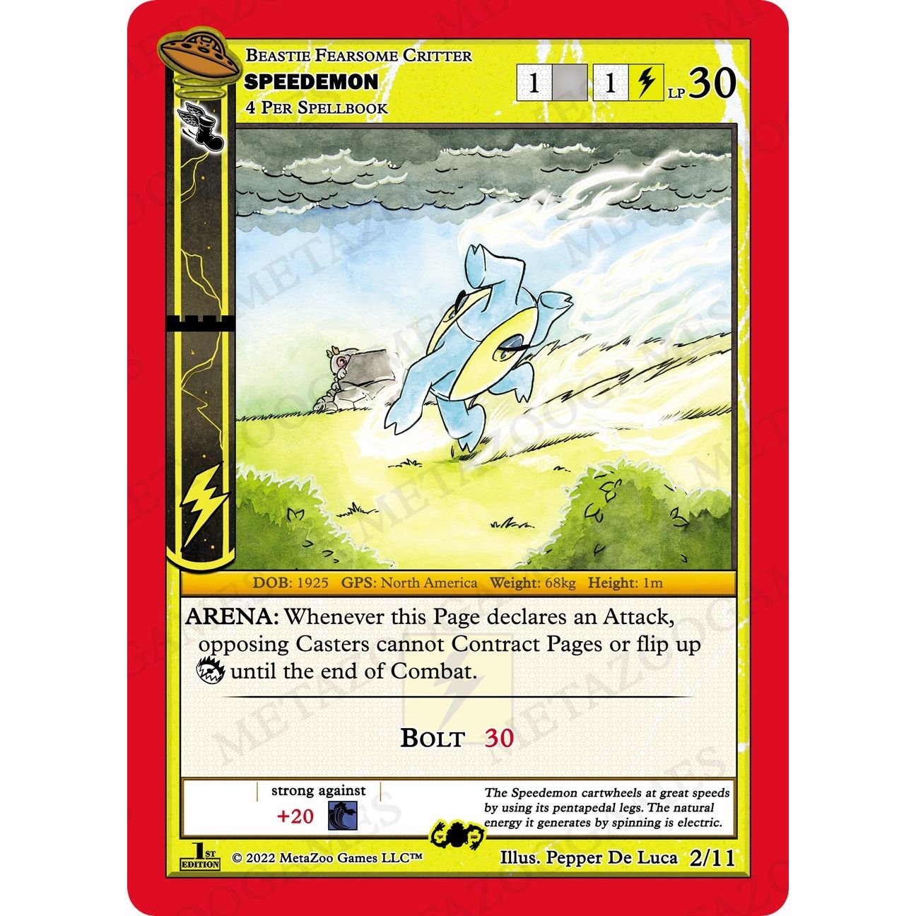 Image for Speedemon (2/11) (UFOFE-TD) - MetaZoo