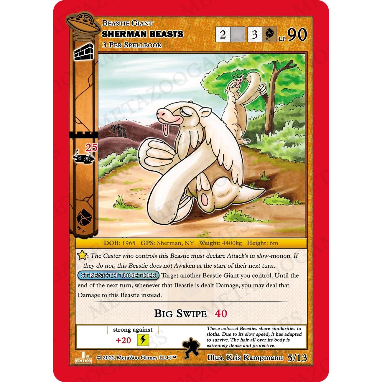 Image for Sherman Beasts (5/13) (UFOFE-TD) - MetaZoo