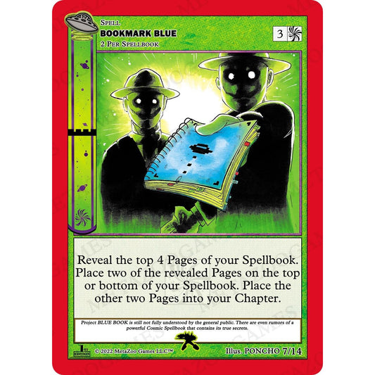 Image for Bookmark Blue (7/14) (UFOFE-TD) - MetaZoo