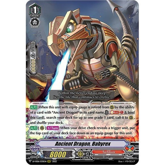 Image for Ancient Dragon, Babyrex (D-VS06/030EN) (D-VS06) - Cardfight Vanguard
