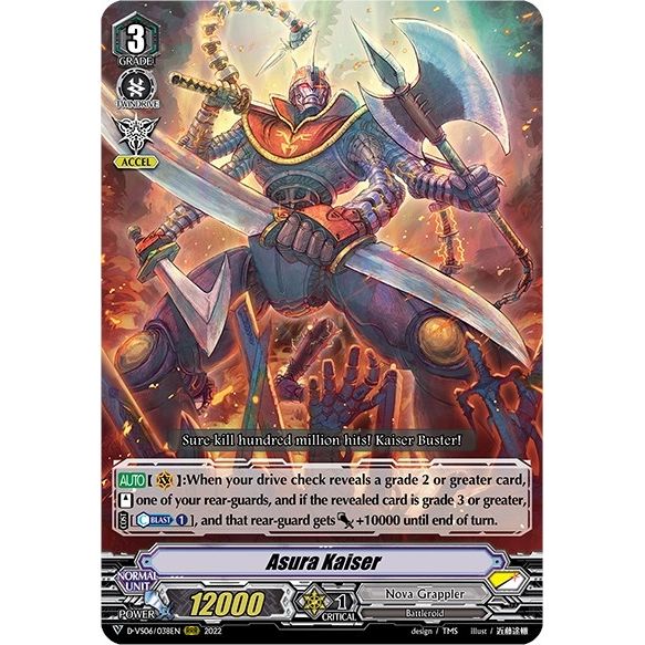 Image for Asura Kaiser (D-VS06/038EN) (D-VS06) - Cardfight Vanguard