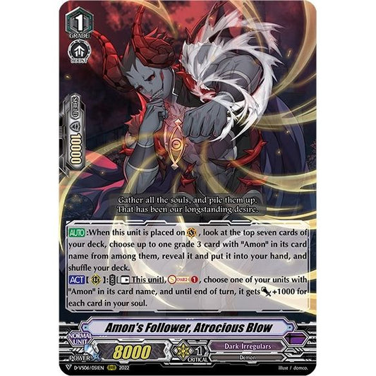 Image for Amon's Follower, Atrocious Blow (D-VS06/051EN) (D-VS06) - Cardfight Vanguard