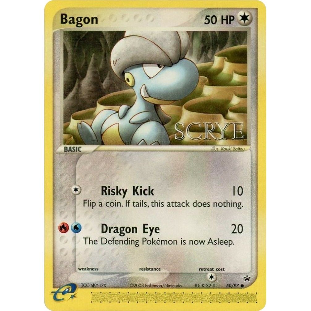 Image for Bagon - 50/97 (Scrye Magazine) (50/97) (PR) - Pokemon