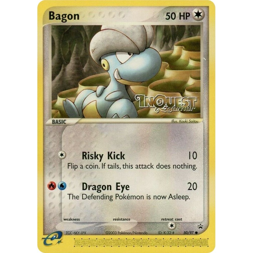 Image for Bagon - 50/97 (InQuest Gamer) (50/97) (PR) - Pokemon