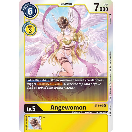 Image for Angewomon (Official Tournament Pack Vol. 6) (ST3-09 U) (ST-3) - Digimon Card Game