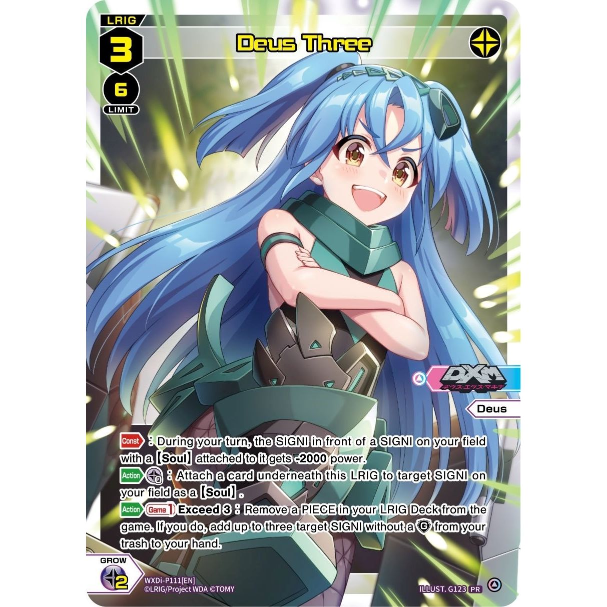 Image for Deus Three (WXDi-P111[EN]) (WXDi-P) - WIXOSS