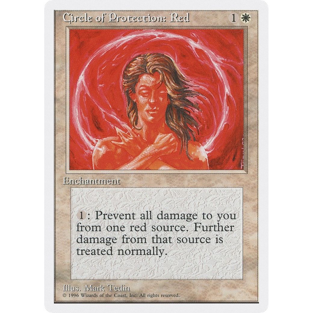 Image for Circle of Protection: Red (2PS) - Magic: The Gathering