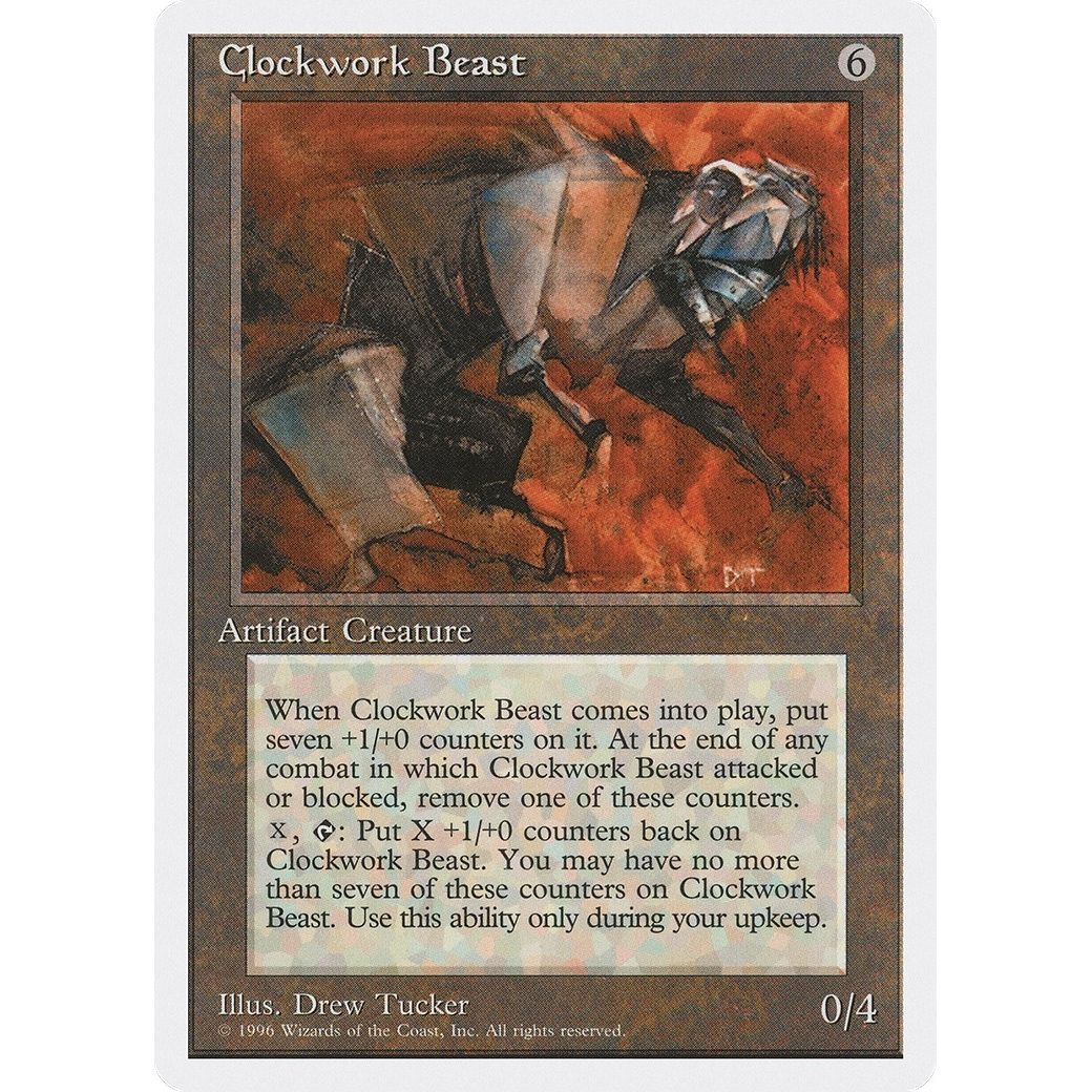 Image for Clockwork Beast (2PS) - Magic: The Gathering