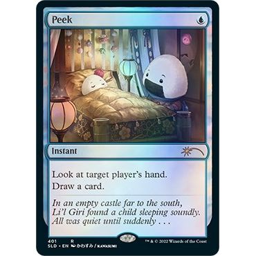 Image for Peek (401) (SLD) - Magic: The Gathering