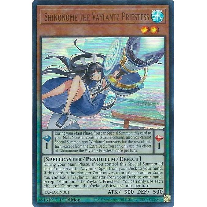 Image for Shinonome the Vaylantz Priestess (TAMA-EN001) (TAMA) - YuGiOh