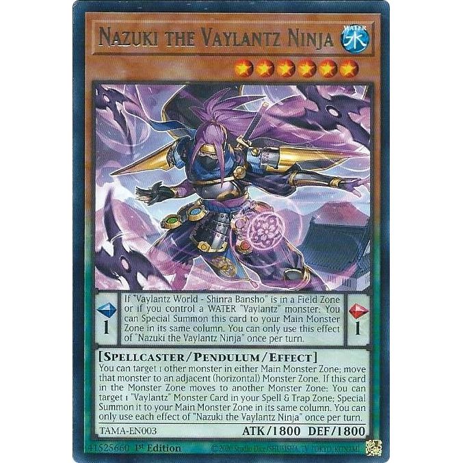 Image for Nazuki the Vaylantz Ninja (TAMA-EN003) (TAMA) - YuGiOh