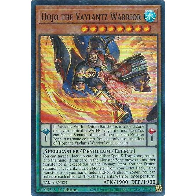 Image for Hojo the Vaylantz Warrior (TAMA-EN004) (TAMA) - YuGiOh