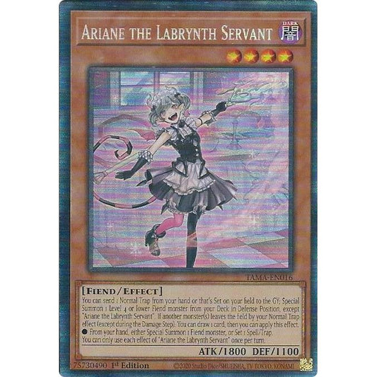 Image for Ariane the Labrynth Servant (CR) (TAMA-EN016) (TAMA) - YuGiOh