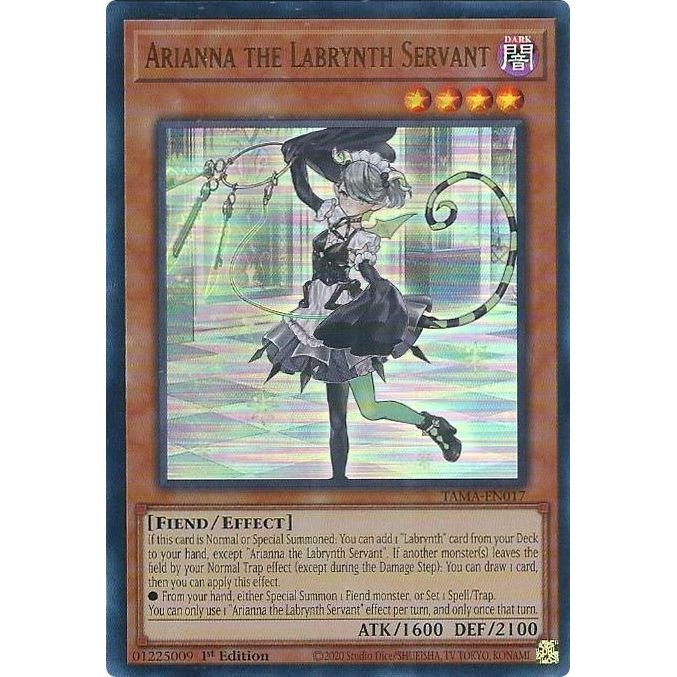 Image for Arianna the Labrynth Servant (TAMA-EN017) (TAMA) - YuGiOh