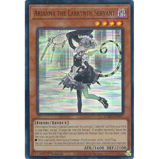 Image for Arianna the Labrynth Servant (TAMA-EN017) (TAMA) - YuGiOh