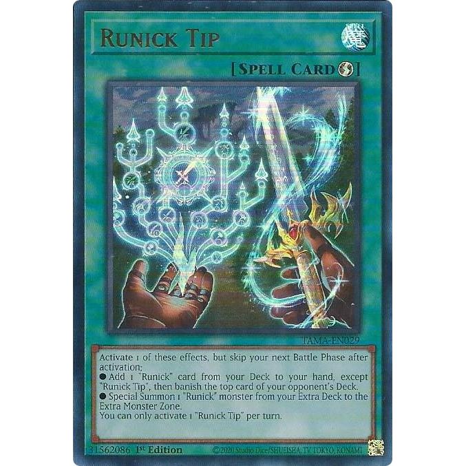 Image for Runick Tip (TAMA-EN029) (TAMA) - YuGiOh