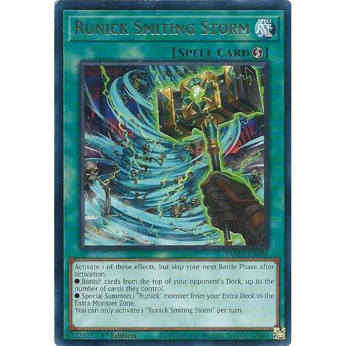 Image for Runick Smiting Storm (TAMA-EN036) (TAMA) - YuGiOh